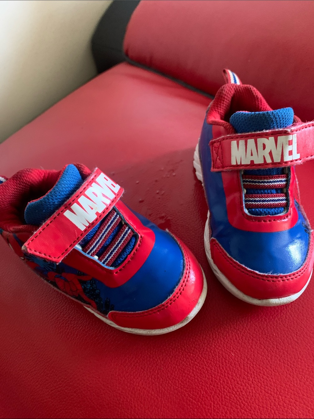 Marvel Spider-Man Red and Blue Toddler Shoes